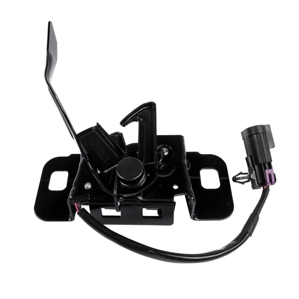 Hood Latch Fit for Chevrolet Silverado GMC Sierra 1500 5.3L V8 2014-2019 Front 3-Pins with Remote Start 85574821 GM1234131 17021599 view 2