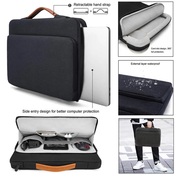 For MacBook Air 13.6 Inch A2681 (2022) Carrying Sleeve Case Handbag Pouch Bag(tk/temu self-pickup orders) view 3
