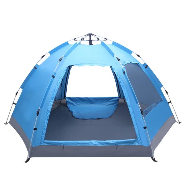 3-4 Person Automatic Family Tent Instant Pop Up Waterproof for Camping Hiking Travel Outdoor Activities view 2