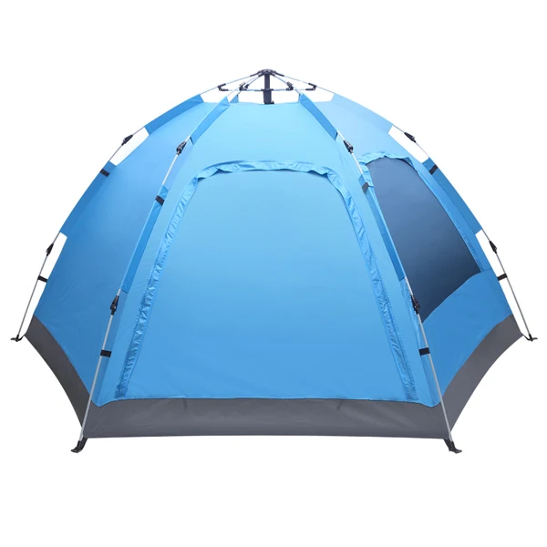 3-4 Person Automatic Family Tent Instant Pop Up Waterproof for Camping Hiking Travel Outdoor Activities view 6