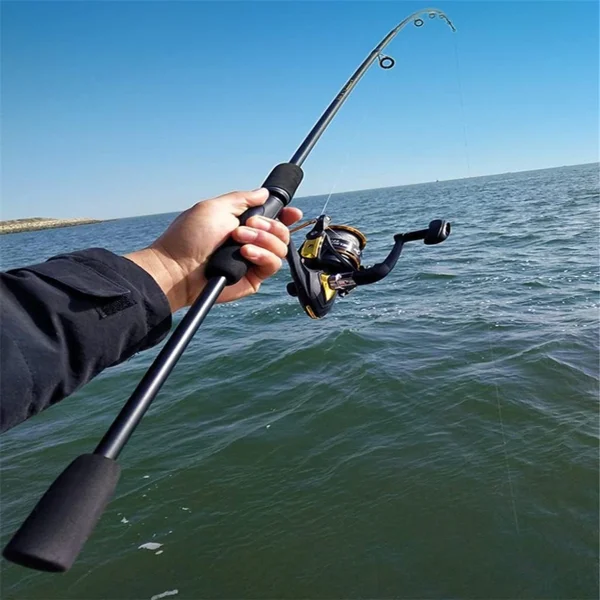 Casting Spinning Fishing Rod 6 Ft UltraLight Carbon Fiber Rod Pole view 5