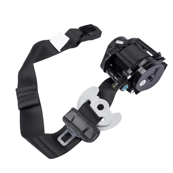 Front Left Seat Belts Driver Seat Black Fit for Tesla Model Y 2020-2023 1493782-01-C view 2