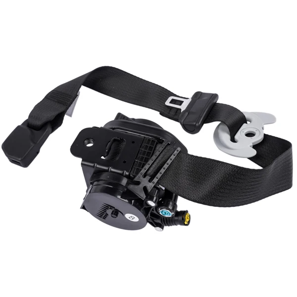 Front Left Seat Belts Driver Seat Black Fit for Tesla Model Y 2020-2023 1493782-01-C view 3
