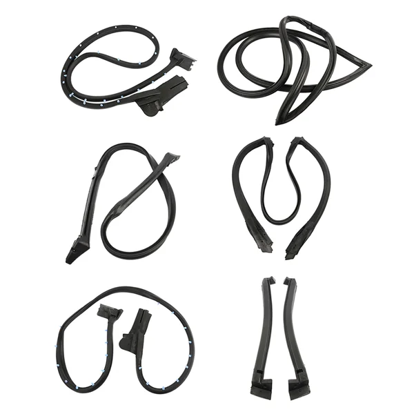 Weather Strip Seal Full Weatherstrip Kit Set Fits for Chevy Corvette 5.7L V8 1984-1996 9096GGW view 3