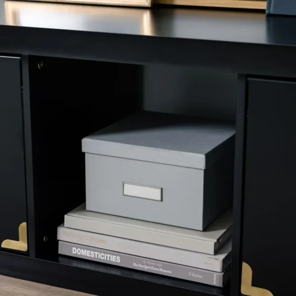 4 Cube Vertical Storage Organizer, Solid Black (Shipment from Walmart) view 5