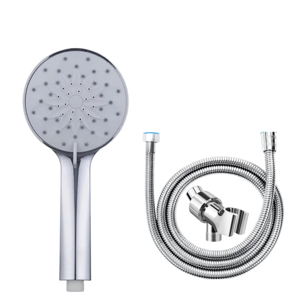 6 Spray Settings High Pressure Shower Head Spray Lotus Spray Head W/ 1.5m Hose Set