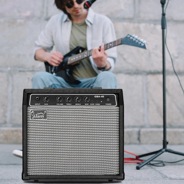 [Do Not Sell on Amazon] 40W GBA-40 Electric Bass Amplifier Black view 3