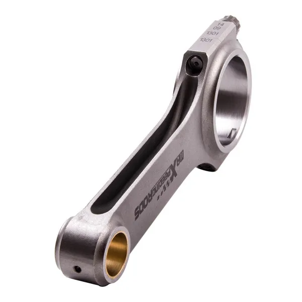 4x Steel H-Beam Connecting Rods Fit for Mazda Miata MX5 1.6L 1.8L B6/BP 5.2362" view 3