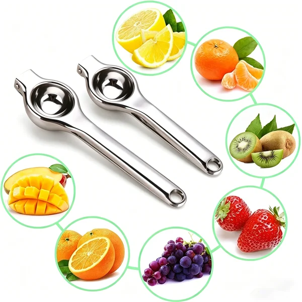 2x Portable Lemon Orange home Squeezer Manual Juicer Squeezer (US Logistics only For USPS.TK/TMEU only For self-pickup) view 6