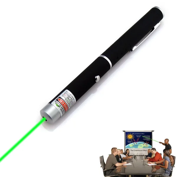 5 PCS Small Laser Pointer Pen 532nm Green Light Visible Beam 1mW For conference presentation view 4