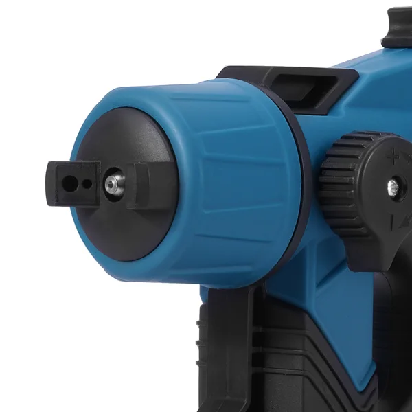 Cordless Paint Sprayer Electric Airless HVLP Spray Gun High Pressure +2 Battery view 2
