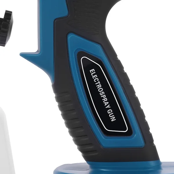 Cordless Paint Sprayer Electric Airless HVLP Spray Gun High Pressure +2 Battery view 4